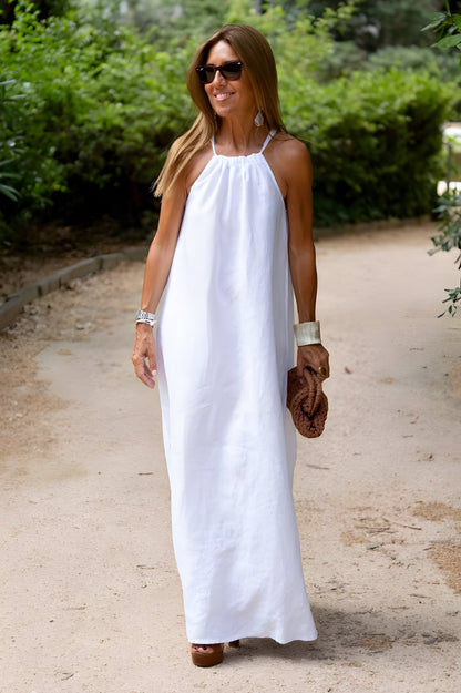 Elina | Vestido ligero con cuello halter