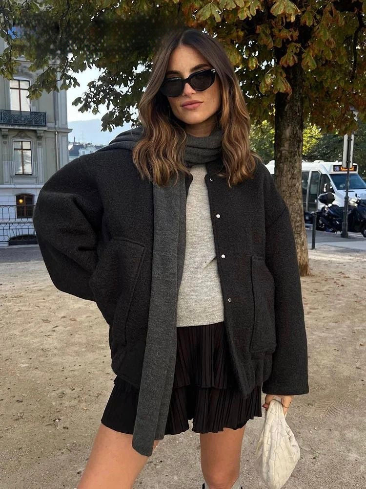 Nola | Chaqueta bomber oversize