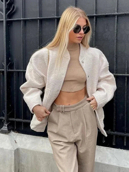 Nola | Chaqueta bomber oversize