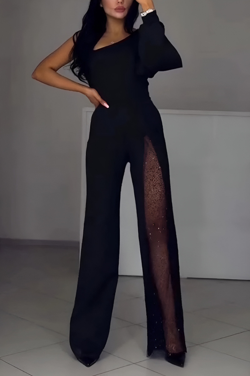 Léonie | mono con perneras anchas