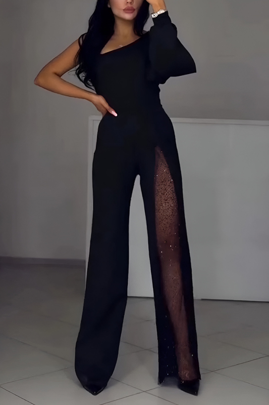 Léonie | Mono con perneras anchas