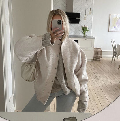 Nola | Chaqueta bomber oversize