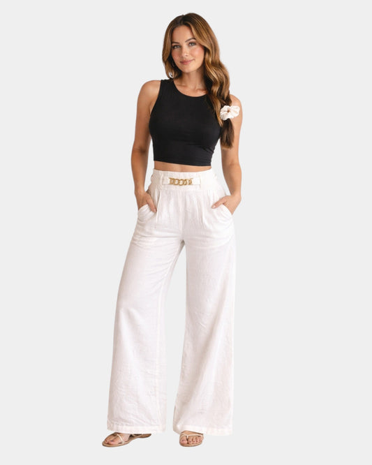 Audrey | Pantalones anchos y elegantes