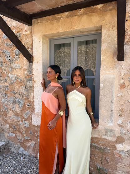 Joanna | Vestido en naranja