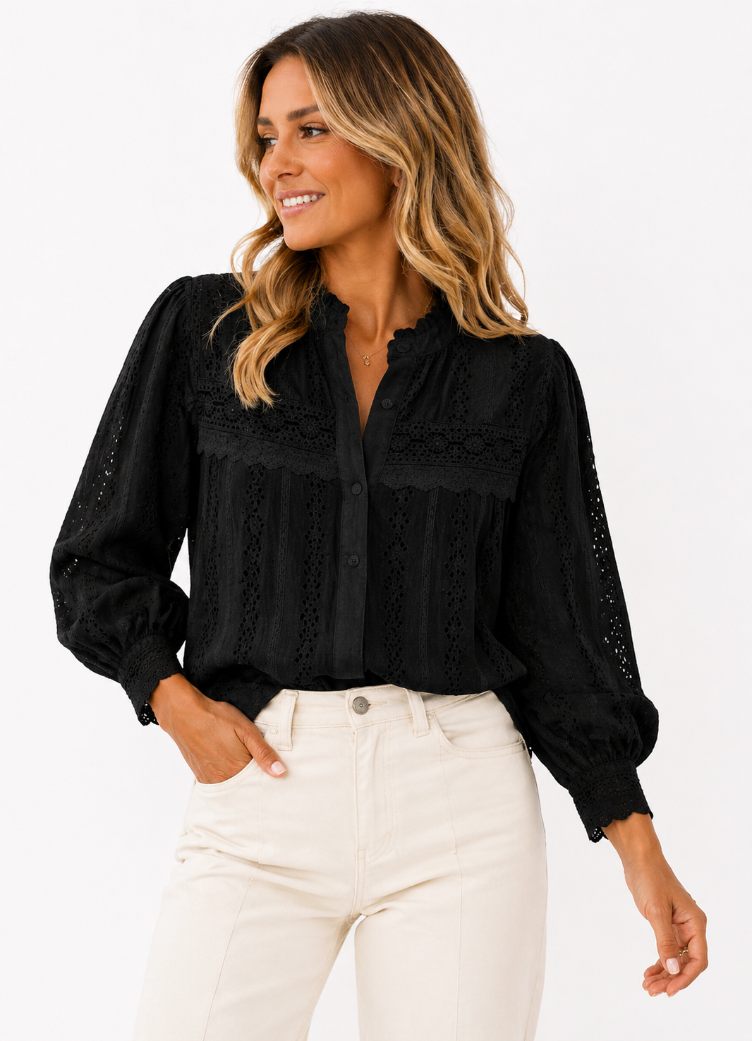 Flora | Blusa elegante bordada