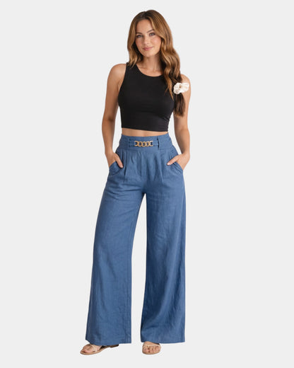 Audrey | Pantalones anchos y elegantes