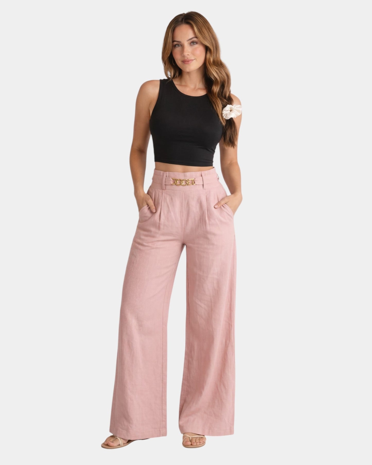 Audrey | Pantalones anchos y elegantes