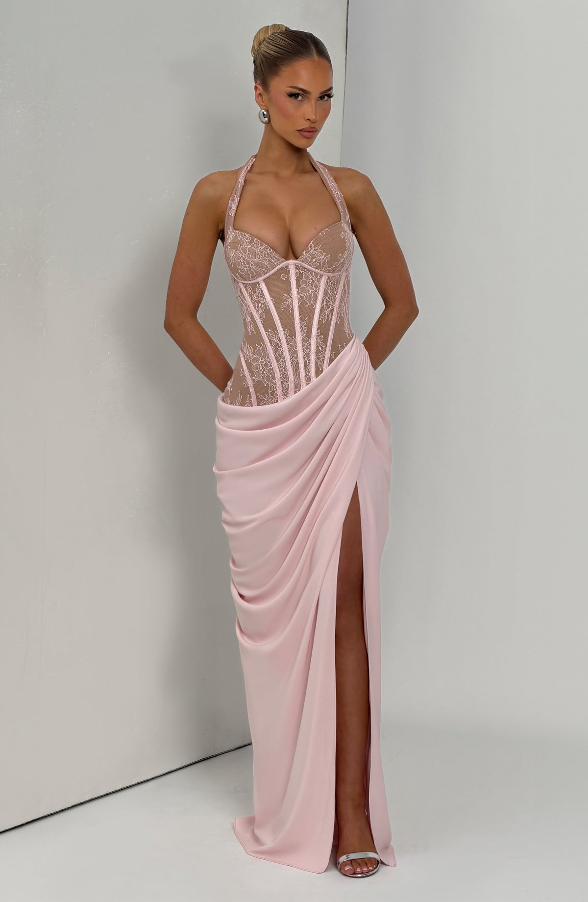 Vestido largo Bonita - Color rosa
