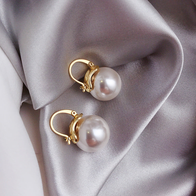Pendientes de perlas en oro