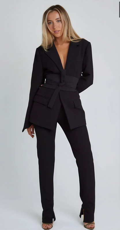 Talia | Blazer con cinturón