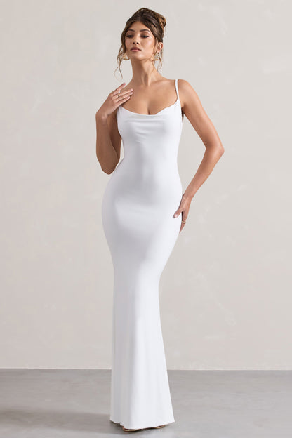 Manja | Vestido largo con espalda descubierta