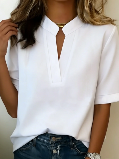 Zaya | Blusa elegante con cuello en V