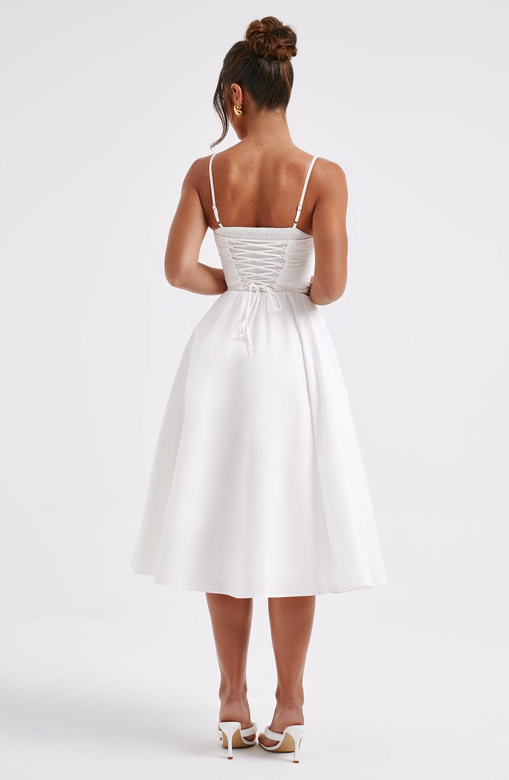 Maileen | Vestido midi estilo corsé