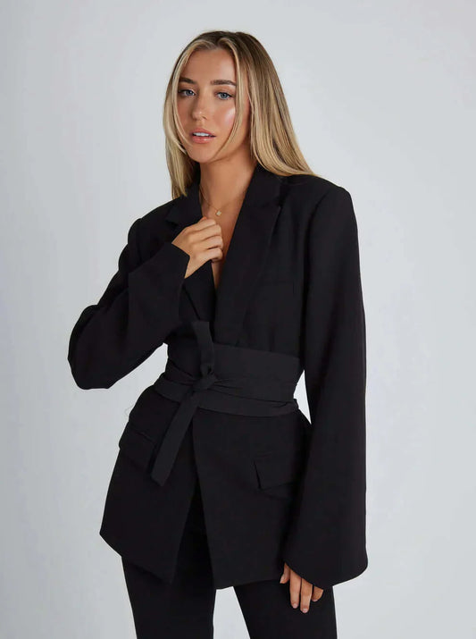 Talia | Blazer con cinturón